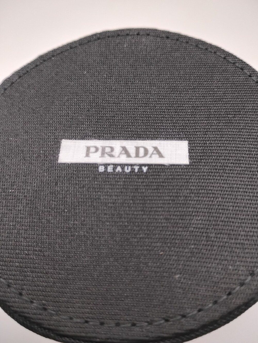 Prada Beauty Black Round Cosmetic Case - Picture 5 of 5